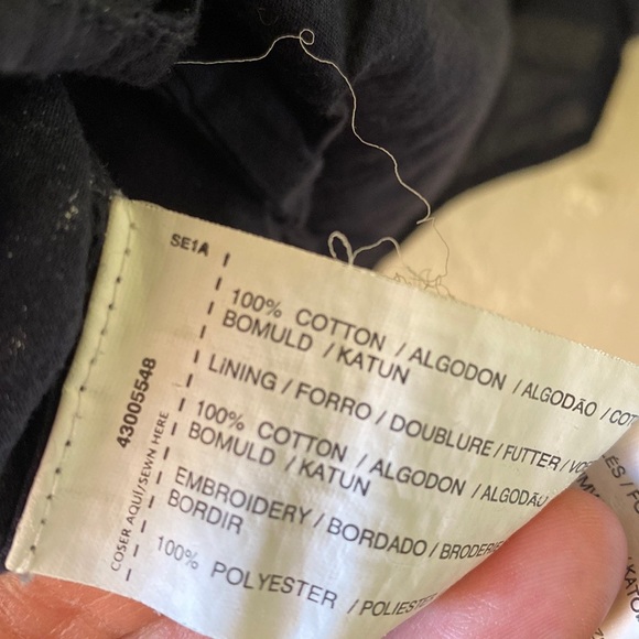 Mango Dropped Waist Embroidered Mini Dress size M - Picture 3 of 6